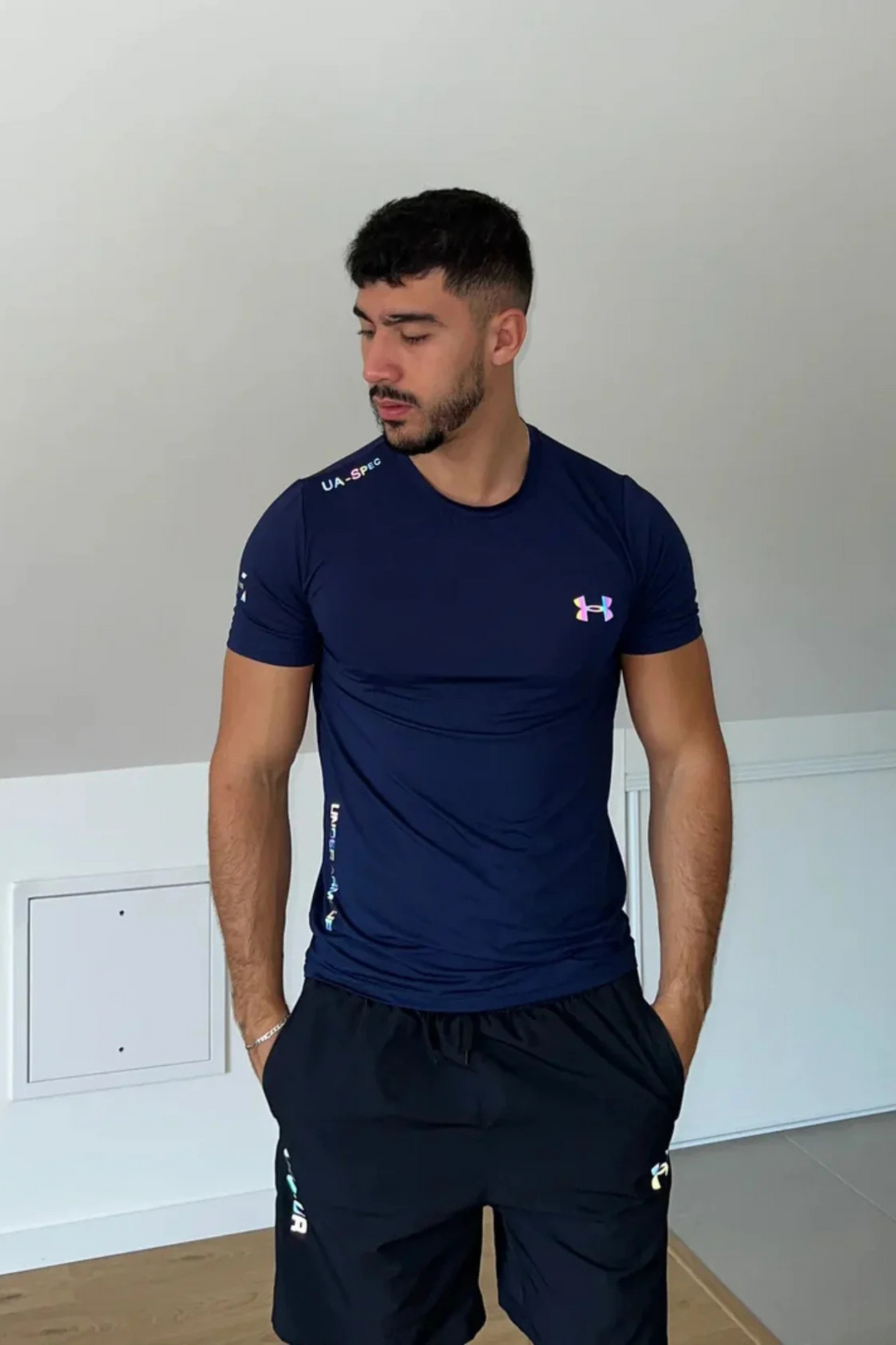 REFLECTIVEWEAR ESSENTIAL TEE - NAVY BLUE