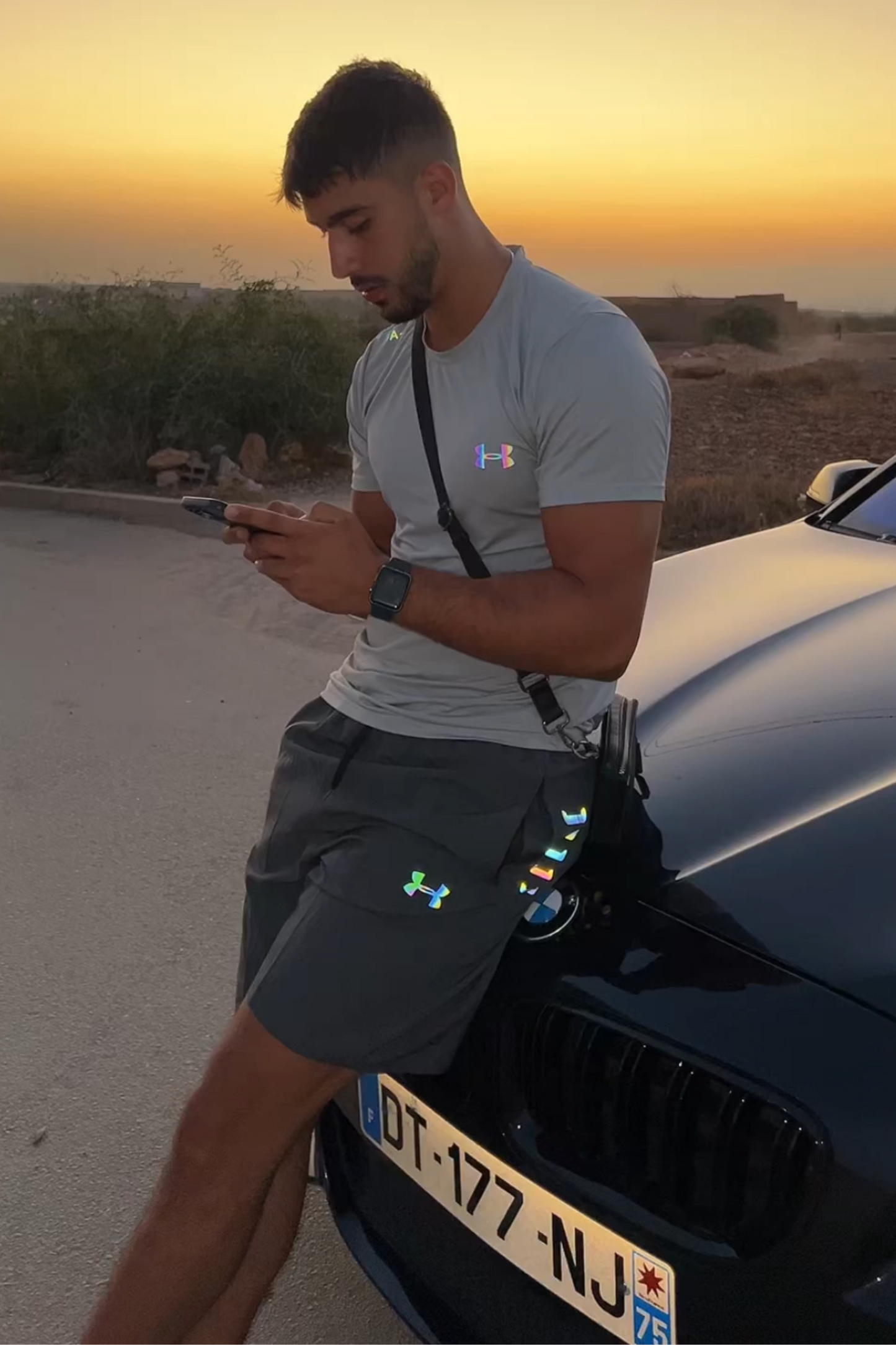 REFLECTIVEWEAR ESSENTIAL TEE - GREY