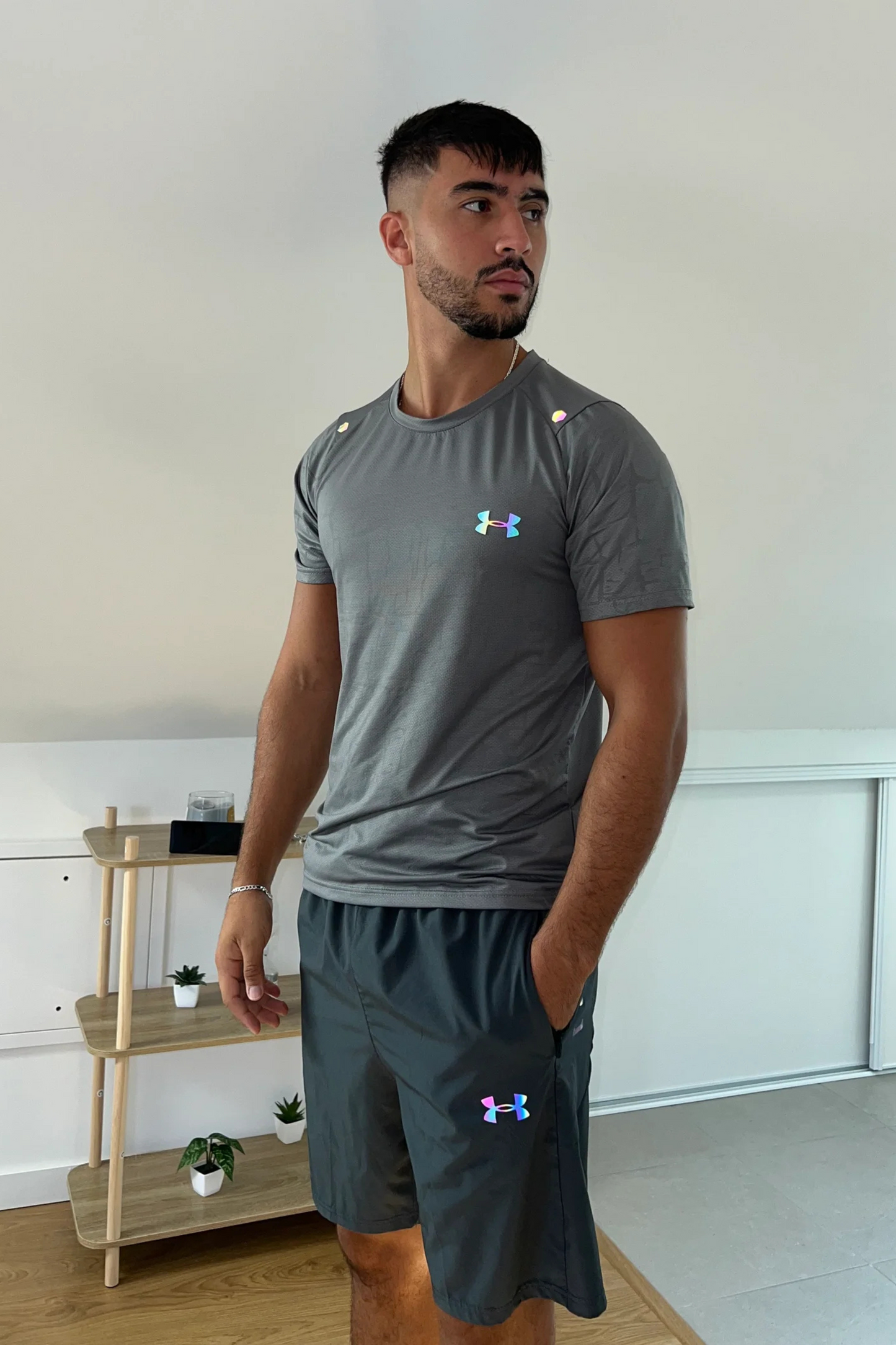 REFLECTIVEWEAR SEAMLESS SET- GREY