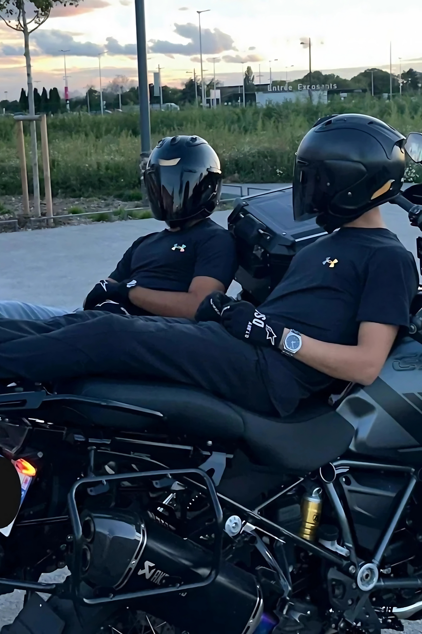 REFLECTIVEWEAR TRACKPANTS ESSENTIAL SET  - BLACK